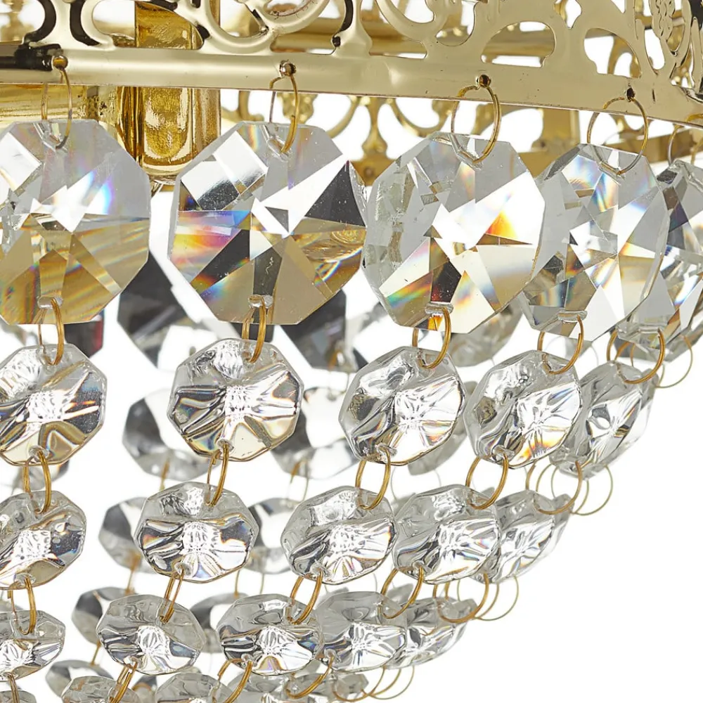Loftlamper ^ Markslöjd Glitrende loftlampe Saxholm