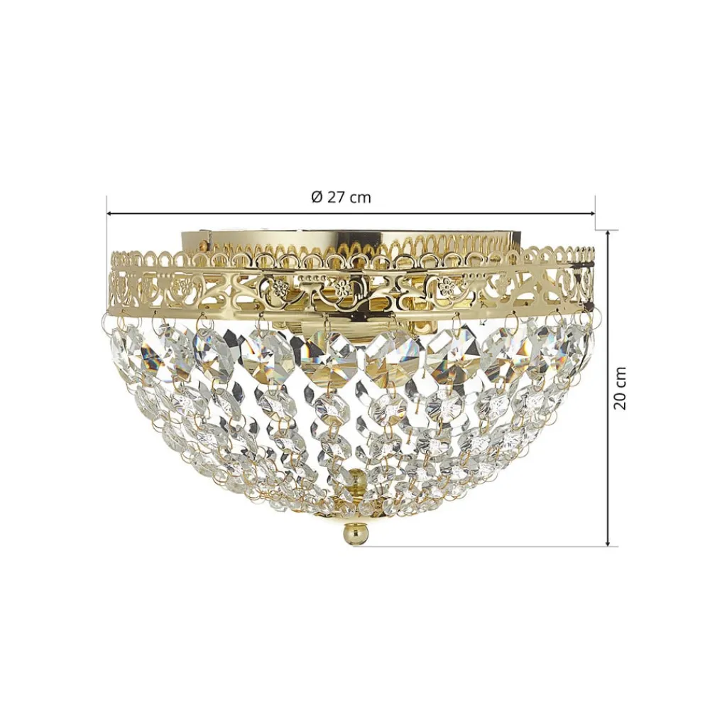 Loftlamper ^ Markslöjd Glitrende loftlampe Saxholm