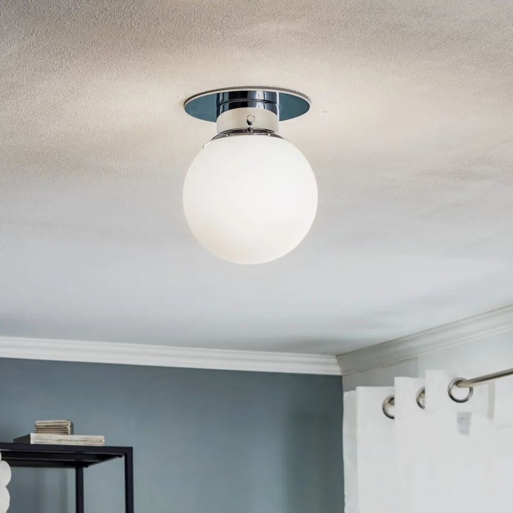 Decor Walther Loftlamper > GLOBE klassisk kugle-loftlampe, krom