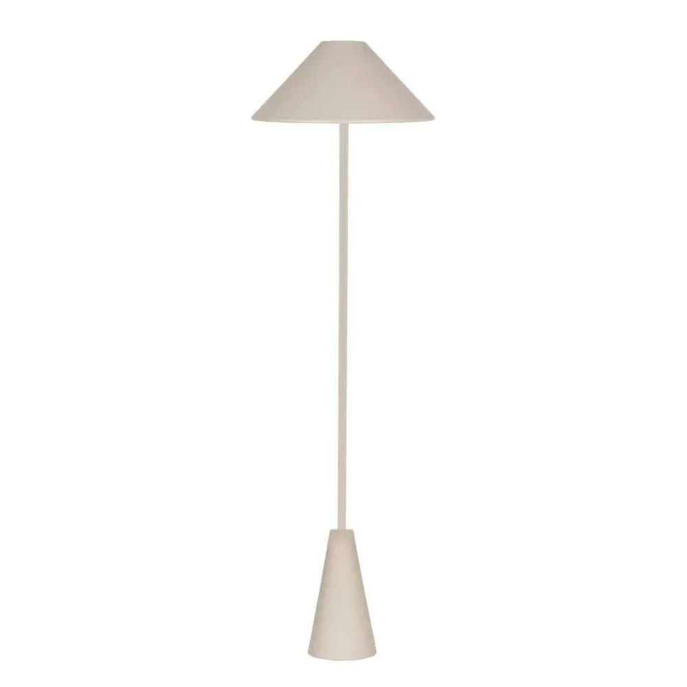 Globen Lighting Gulvlamper|Gulvlamper > Gulvlampe Cannes, beige, højde 140 cm