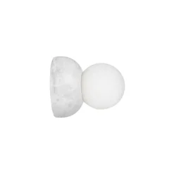 Globen Lighting Væg- Og Spejllamper > væglampe Torrano, hvid Ø 13 cm IP44