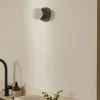 Globen Lighting Væg- Og Spejllamper > væglampe Torrano 13, grøn, glas, IP44
