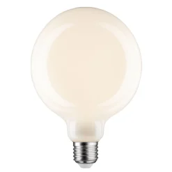 Paulmann Dæmpbar Led-Pære|Led Pærer > Globepære E27 9W G125 Fil 2,700K opal dæmpbar