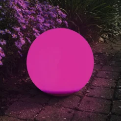 Heitronic Fontæne- Og Undervandsbelysning|Solcellelamper > Globo LED-lyskugle, solceller, kan flyde