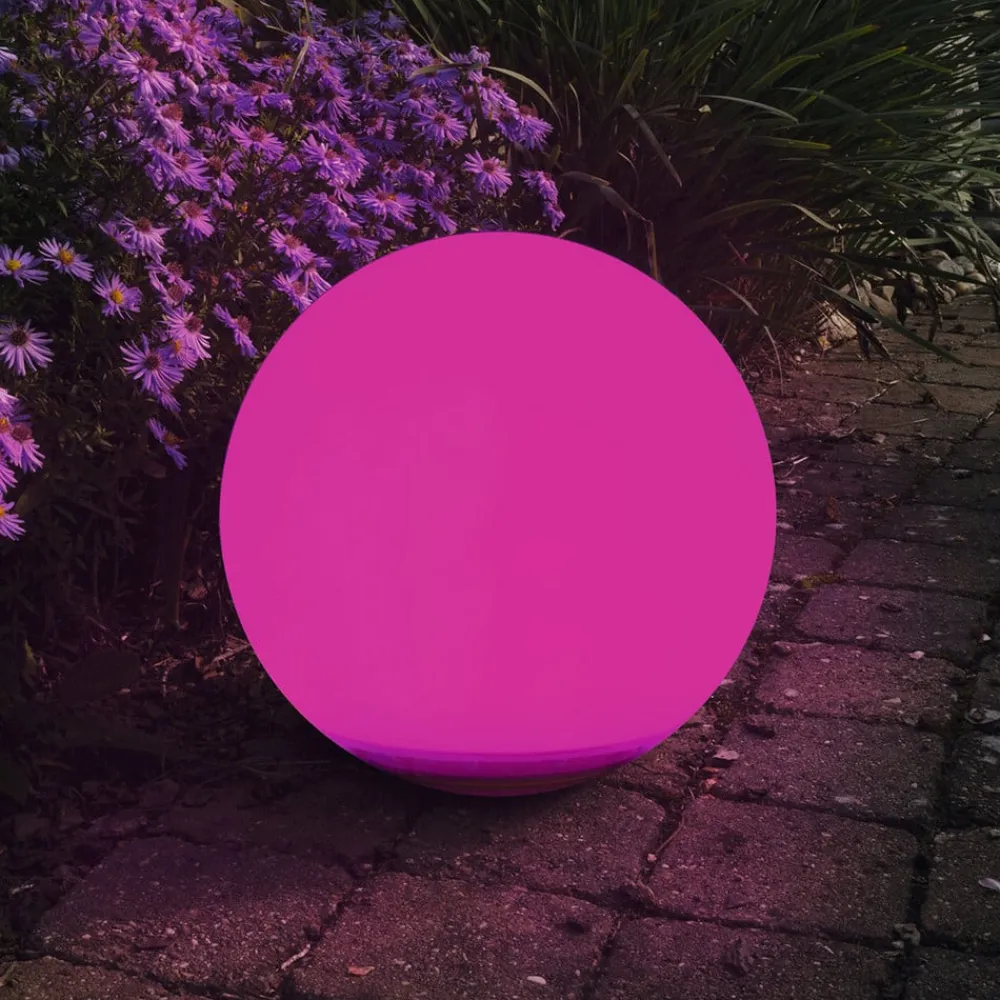 Heitronic Fontæne- Og Undervandsbelysning|Solcellelamper > Globo LED-lyskugle, solceller, kan flyde