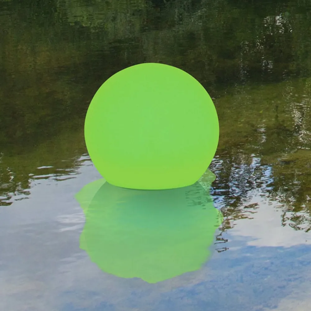 Heitronic Fontæne- Og Undervandsbelysning|Solcellelamper > Globo LED-lyskugle, solceller, kan flyde