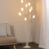 Jupiter Gulvlamper > Gloriosa gulvlampe, creme, glas, 9 lyskilder
