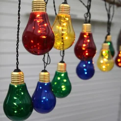 STAR TRADING Dekorationsbelysning > Glow LED-lyskæde med 10 kulørte lyskilder