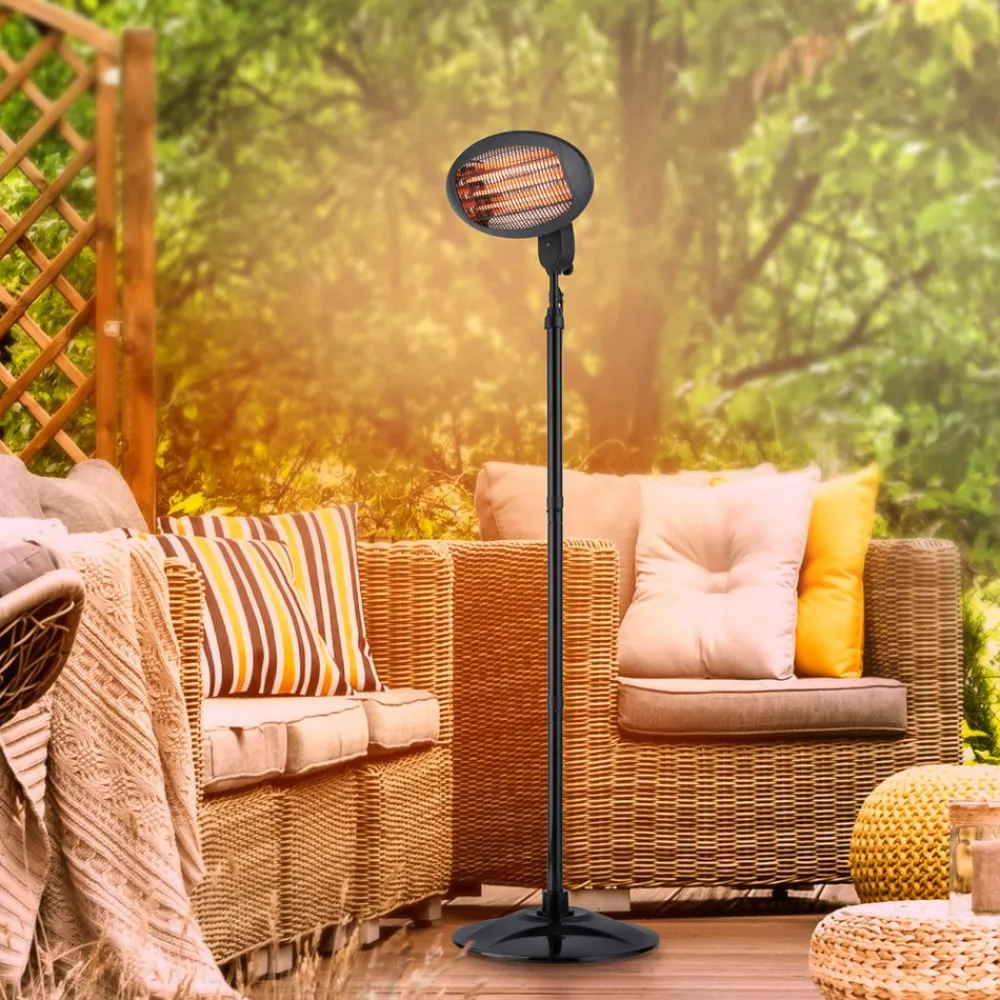JUST LIGHT. GmbH Møbel Og Interiør > Glow varmespotstander, IP34, 650 W/1350 W/1500 W