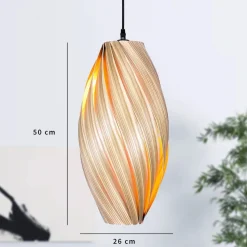 Gofurnit Bæredygtige Lamper|Pendellamper > Ardere pendellampe oliven ask højde 50 cm