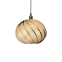 Gofurnit Bæredygtige Lamper > Mela pendellampe, eg, Ø 35 cm