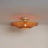 Good & Mojo Loftlamper > loftlampe Madura, Ø 44 cm, brun, bambus E27