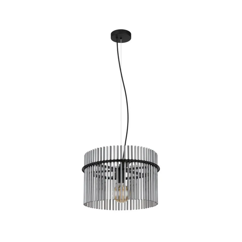 Globo Pendellamper > Gorley pendel, Ø 40 cm, røggrå, glas