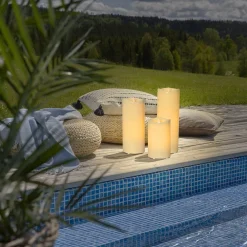 STAR TRADING Dekorationsbelysning|Terrassebelysning > Grande LED-kerte, batteridrevet, højde 38 cm