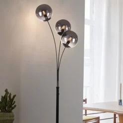 JUST LIGHT. GmbH Gulvlamper|Gulvlamper > Green Widow gulvlampe med glasskærme