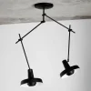 GRUPA Arbejdsrum/Kontor > Arigato loftslampe 2-lys 70 cm sort