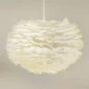 UMAGE Pendellamper|Pendellamper > Gåsefjer pendellampe Eos medium, hvid
