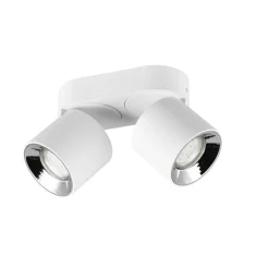 Loftlamper|Loftlamper ^ Trio Lighting Guayana loftspot GU10, 2 lyskilder, hvidt
