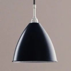 Pendellamper ^ GUBI Bestlite BL9 hængelampe Ø16cm krom/sort