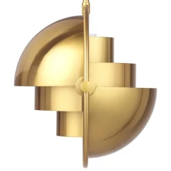 GUBI Pendellamper > pendel Multi-Lite, Ø 27 cm, messing/messing