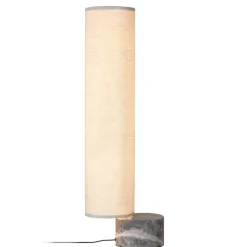 GUBI Gulvlamper|Gulvlamper > Unbound LED-gulvlampe 80 cm lærred