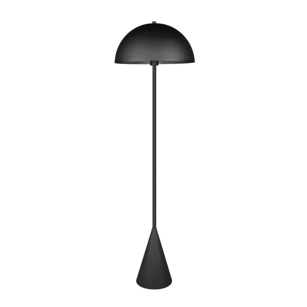 Trio Lighting Gulvlamper > Gulvlampe Alfie, sort mat, metal, E27