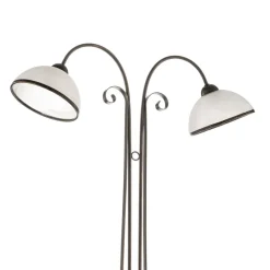 Luminex Gulvlamper > Gulvlampe Antica i landlig stil, 2 lyskilder