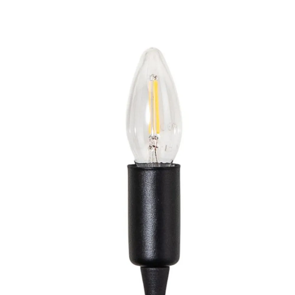 Opviq Gulvlamper|Gulvlamper > Gulvlampe Bonibon 13231 sort metal højde 155 cm 5 lyskilder