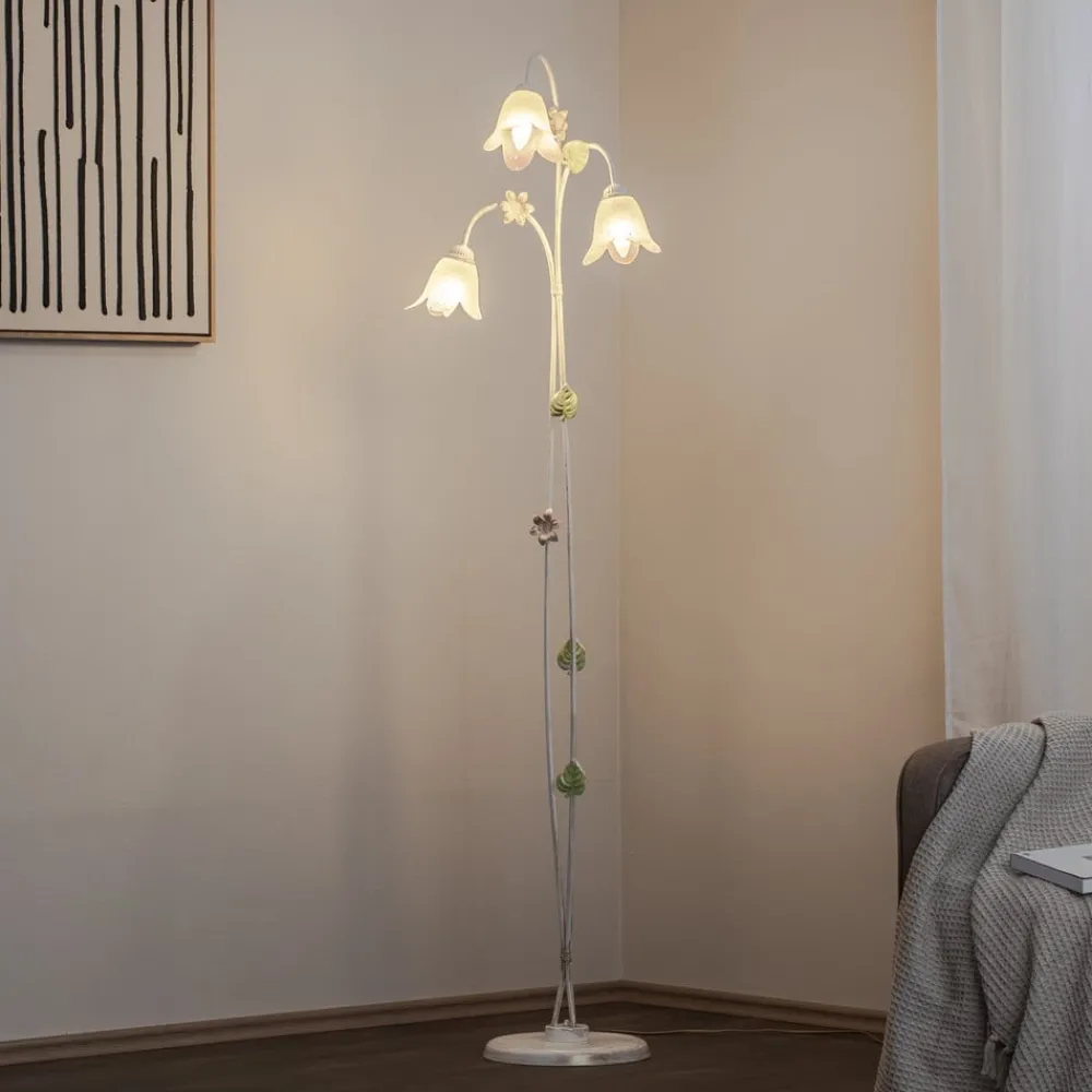 ONLI Gulvlamper|Gulvlamper > Gulvlampe Botton i florentinsk stil, 3 lyskilder
