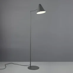Trio Lighting Gulvlamper > Gulvlampe Cosima, antracit, højde 126 cm, metal