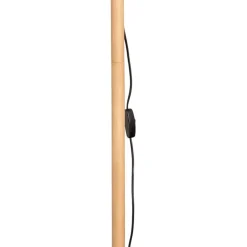 Gulvlamper|Gulvlamper ^ TK Lighting Gulvlampe Deva Nature, tekstil, træ