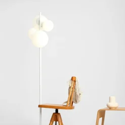 ALDEX Gang|Gulvlamper > Gulvlampe Dione, 4 lyskilder, hvid