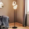ALDEX Gulvlamper|Gulvlamper > Gulvlampe Dione, 4 lyskilder, sort