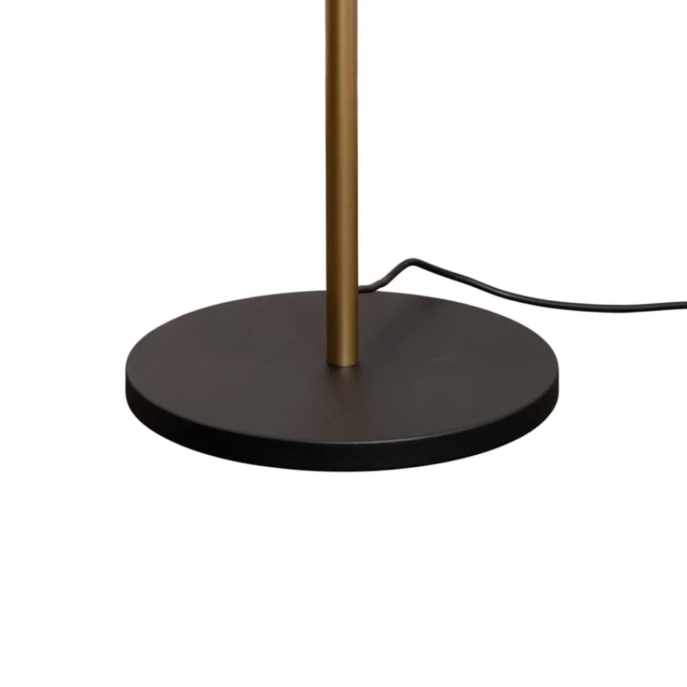 Opviq Gang|Pendellamper > Gulvlampe Faze, guldfarvet, glas, 130 cm, 4 lyskilder, E27
