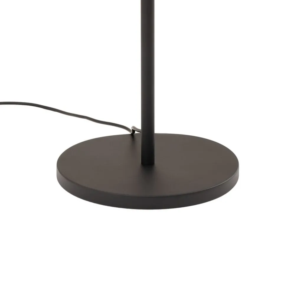 Gulvlamper ^ Opviq Gulvlampe Faze, sort, glas, højde 130 cm, 4 lyskilder, E27
