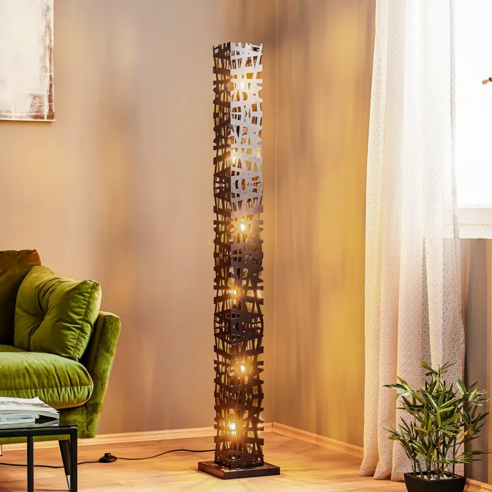 Gulvlamper|Gulvlamper ^ ONLI Gulvlampe Foresta i metal, højde 153 cm