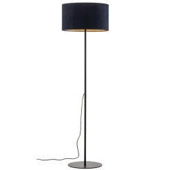 Gulvlamper|Gulvlamper ^ Duolla Gulvlampe Golden Roller mørkeblå/guld