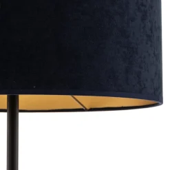 Gulvlamper|Gulvlamper ^ Duolla Gulvlampe Golden Roller mørkeblå/guld