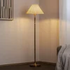 Avonni Gulvlamper > Gulvlampe HLM-9009-1E med tekstilskærm