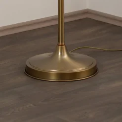 Avonni Gulvlamper > Gulvlampe HLM-9009-1E med tekstilskærm