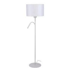 Gulvlamper|Gulvlamper ^ Nowodvorski Lighting Gulvlampe Hotel Plus med læselampe, hvid
