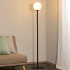 Gulvlamper ^ ALDEX Gulvlampe Joel, sort/hvid, 1 lyskilde