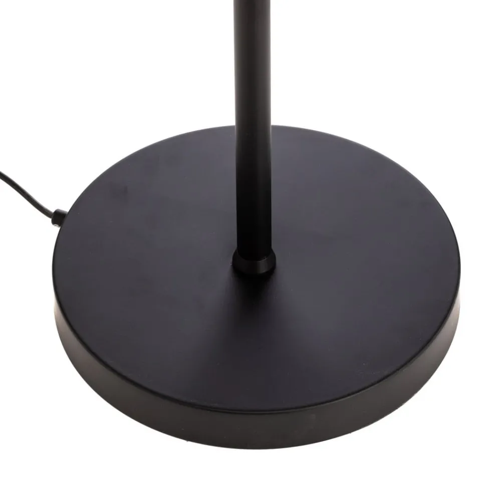 Gang|Gulvlamper ^ Avonni Gulvlampe LM-9113-2BSY, sort, metal, 180 cm høj, E14