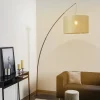 Gulvlamper|Gulvlamper ^ TK Lighting Gulvlampe Moby Green med tekstilskærm