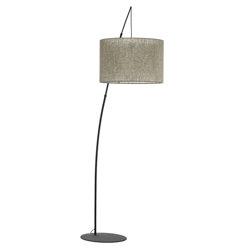 Gulvlamper|Gulvlamper ^ TK Lighting Gulvlampe Moby Green med tekstilskærm