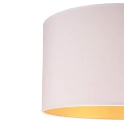 Duolla Gulvlamper|Gulvlamper > Gulvlampe Roller, hvid/guld, højde 145 cm