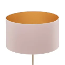 Duolla Gulvlamper|Gulvlamper > Gulvlampe Roller, hvid/guld, højde 145 cm