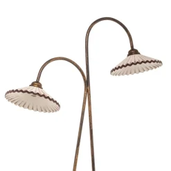 Gulvlamper|Gulvlamper ^ ONLI Gulvlampe Rosina med to keramiske skærme