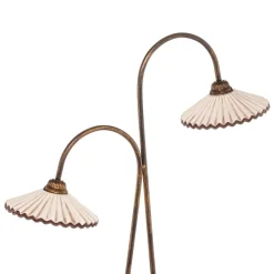 Gulvlamper|Gulvlamper ^ ONLI Gulvlampe Rosina med to keramiske skærme