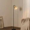 Gulvlamper ^ Opviq Gulvlampe Tattoo 4091 antik guld/sort, metal Højde 120 cm